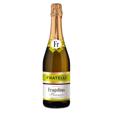 Wine Beverage Fratelli Fragolino Bianco Sparkling Semi-Sweet White 0.75 l