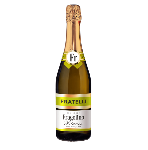 Wine Beverage Fratelli Fragolino Bianco Sparkling Semi-Sweet White 0.75 l