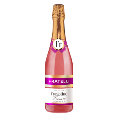 Wine Beverage Fratelli Fragolino Rosato Sparkling Semi-Sweet Rose 0.75 l