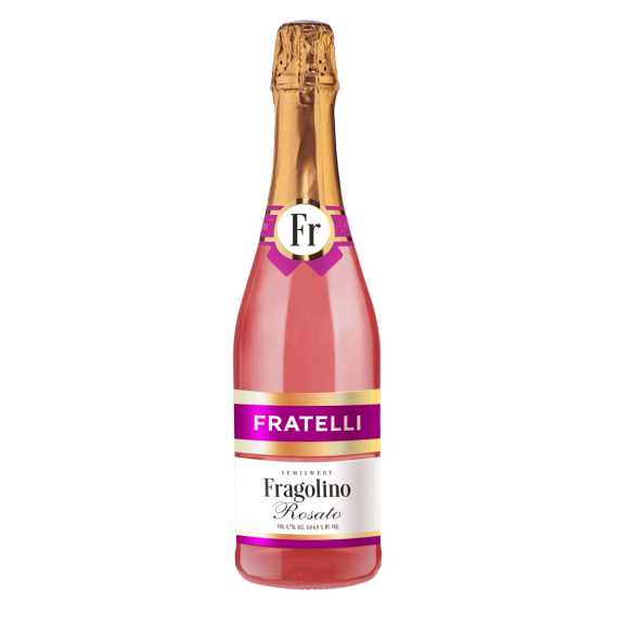 Wine Beverage Fratelli Fragolino Rosato Sparkling Semi-Sweet Rose 0.75 l