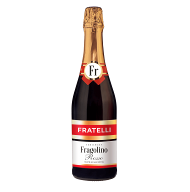 Wine Beverage Fratelli Fragolino Rosso Sparkling Semi-Sweet Red 0.75 l