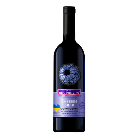 Semi-Sweet Red Wine Blackberry Armen Bagranyan 0.75 l